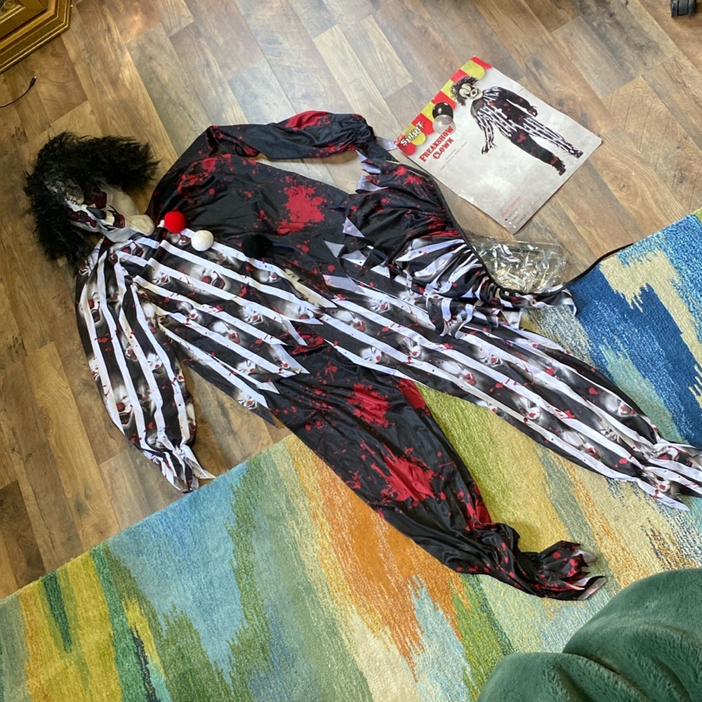 Freak show Clown Spirit Halloween Costume